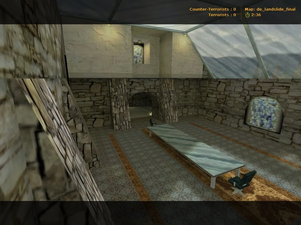 Скриншот  Карта de_landslide_final для CS 1.6: детальный анализ и особенности