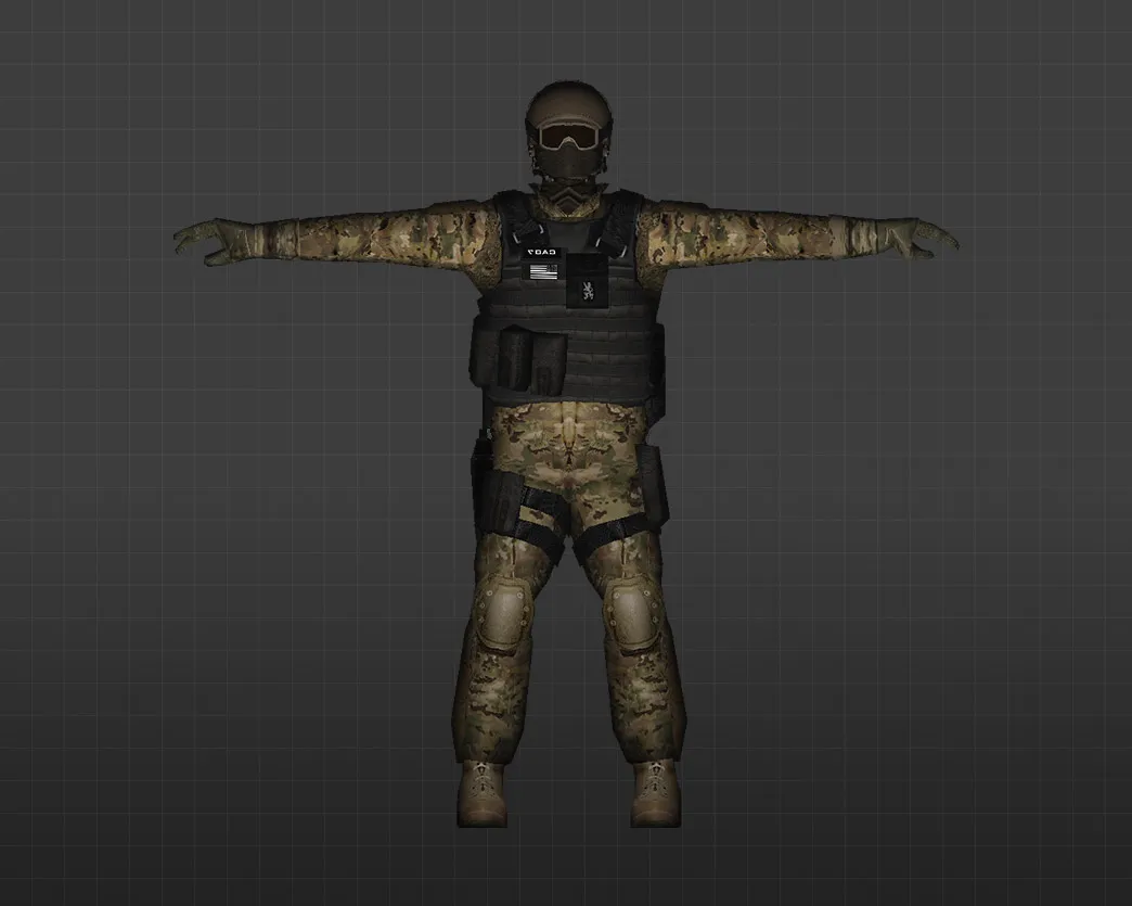 Скриншот Модель «Морские котики» для CS 1.6 – Скин для игроков