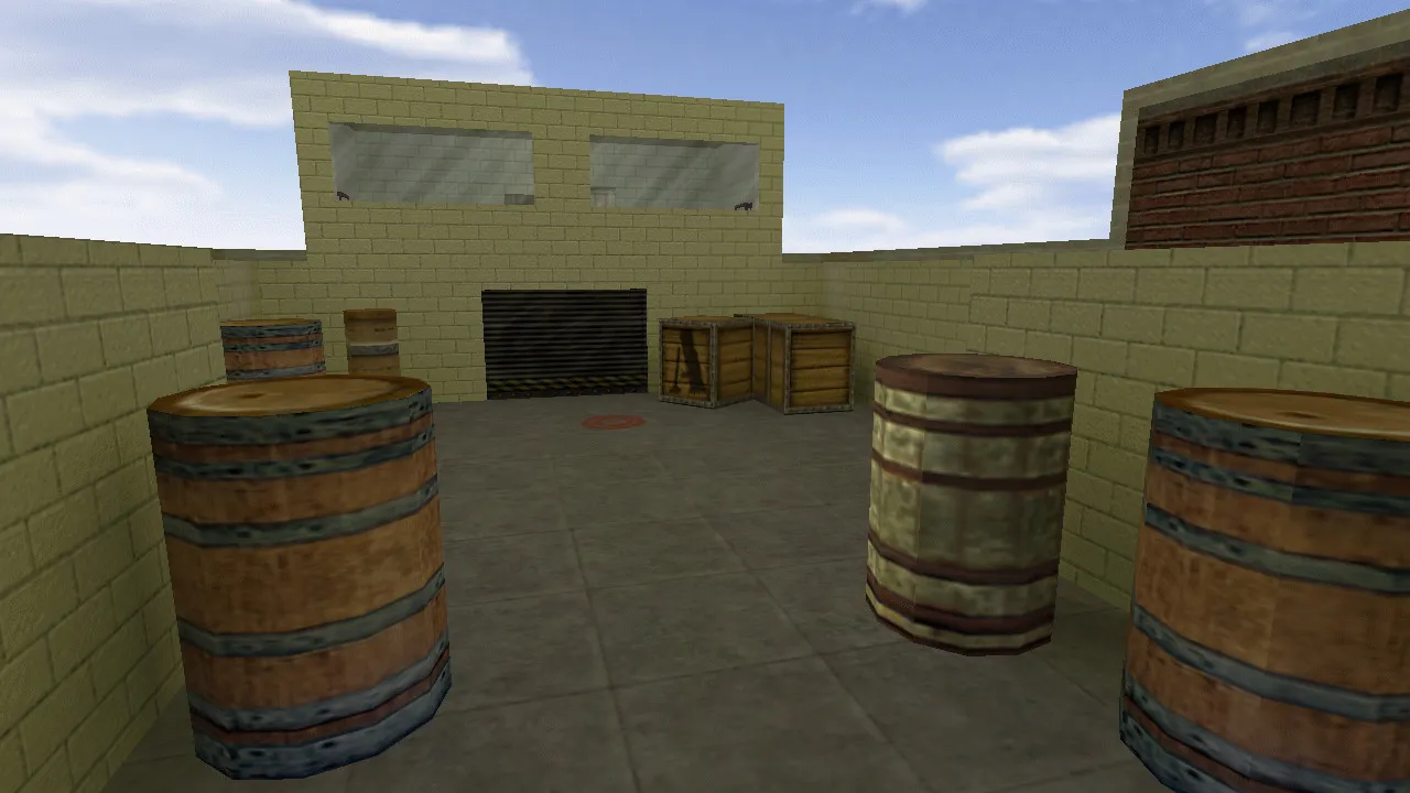 Скриншот  de_deposit для CS 1.6: точки, ротации, b-выходы и настройка для стабильного фпс