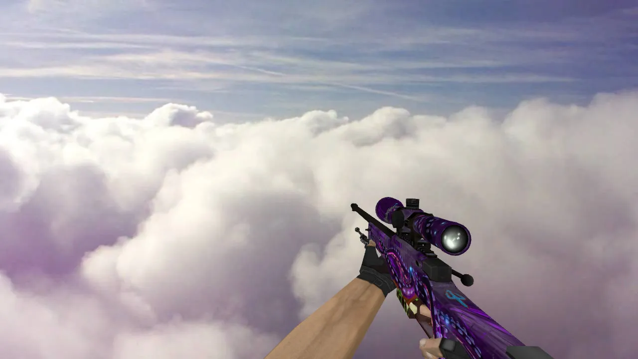 Скриншот Модель AWP Wrath Of Poseidon для CS 1.6 - Качество и Уникальность