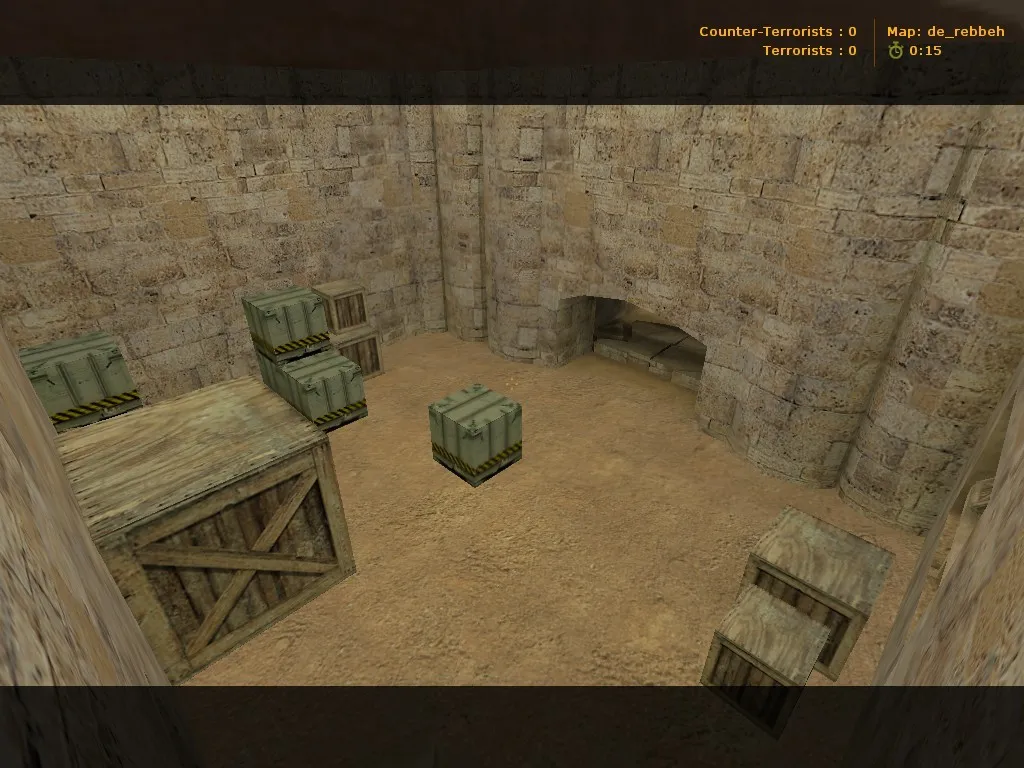 Скриншот  Карта de_rebbeh для CS 1.6: Обзор и тактика