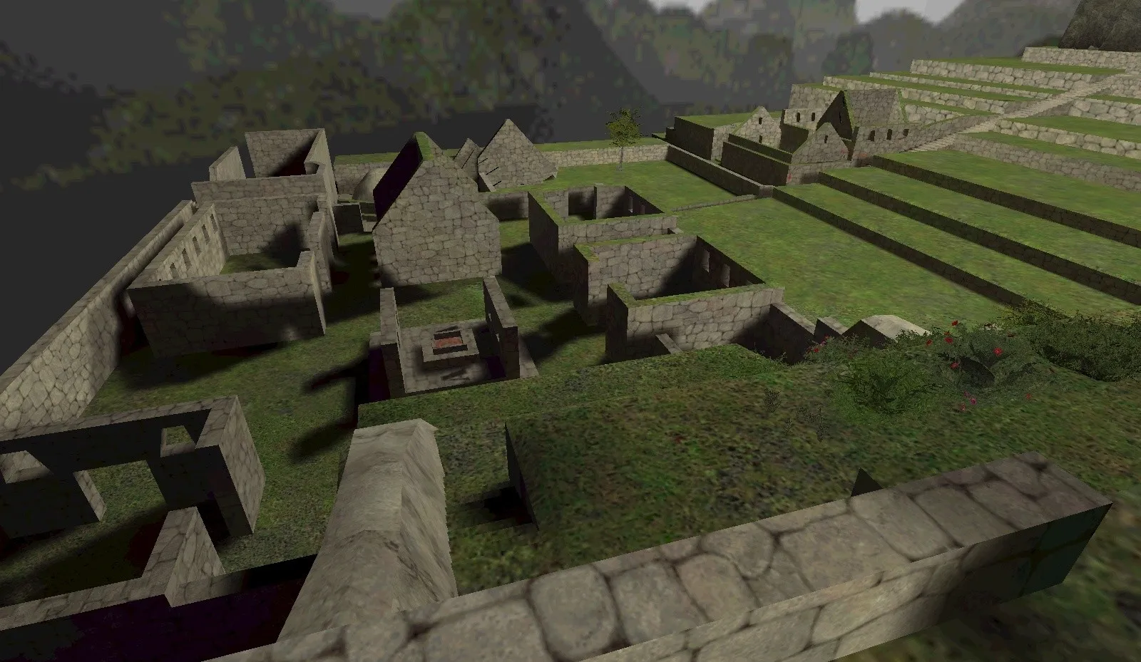 Скриншот  Карта de_machu_picchu для CS 1.6 - Скачать и Играть