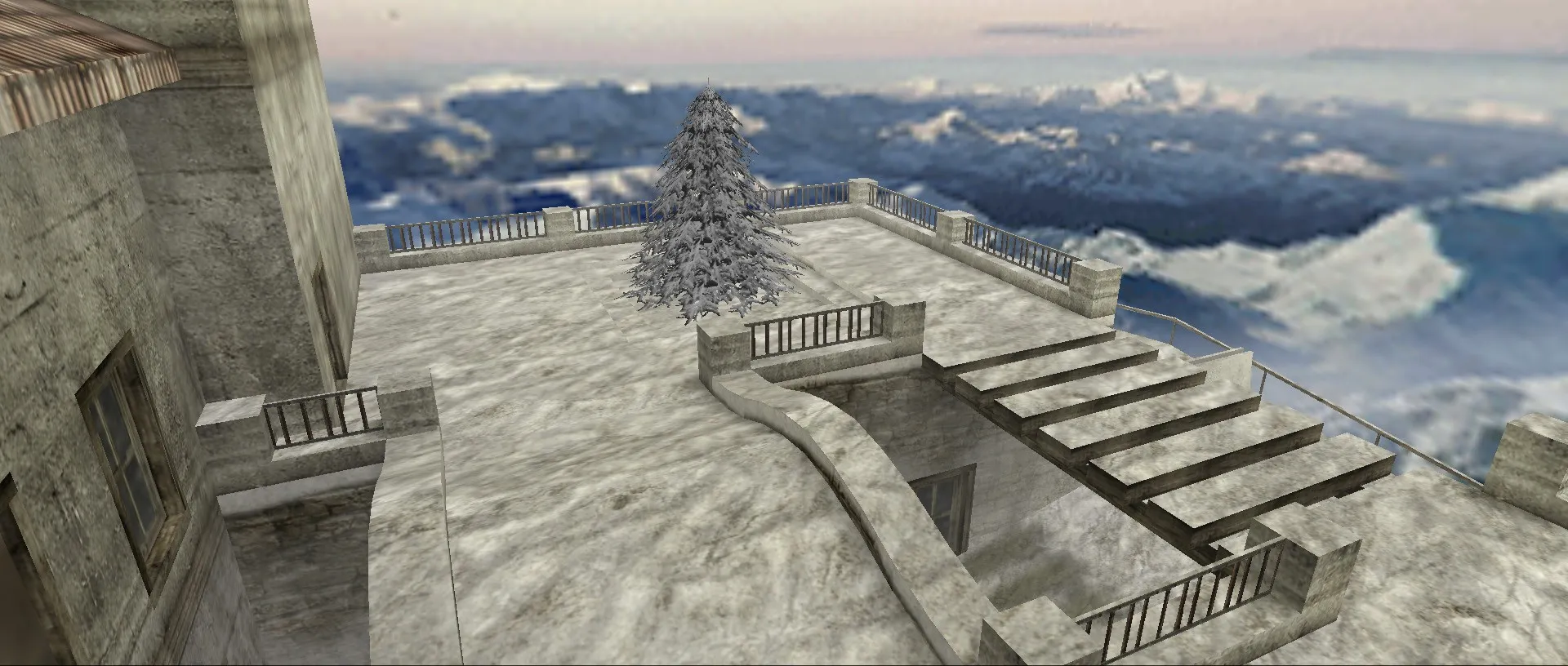 Скриншот Карта «de_monastery» для CS 1.6