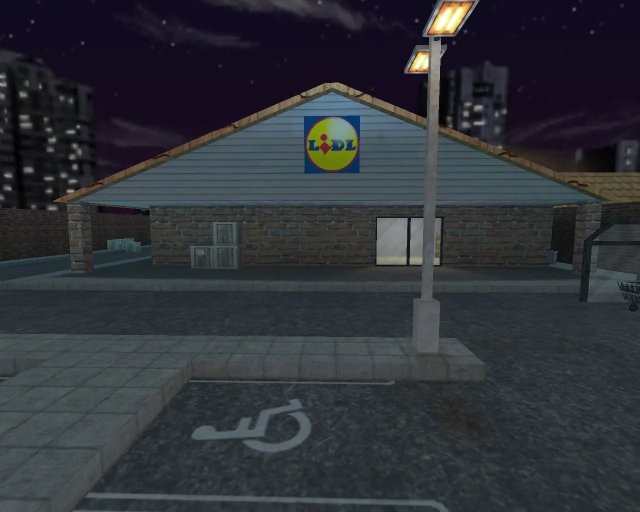 Скриншот Карта «de_lidl» для CS 1.6