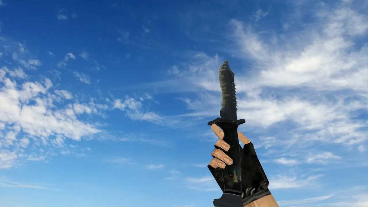 Скриншот Модель ножа v_ для CS 1.6: «Classic Offensive» — p_ w_ модели, звуки, анимация осмотра и качество текстур