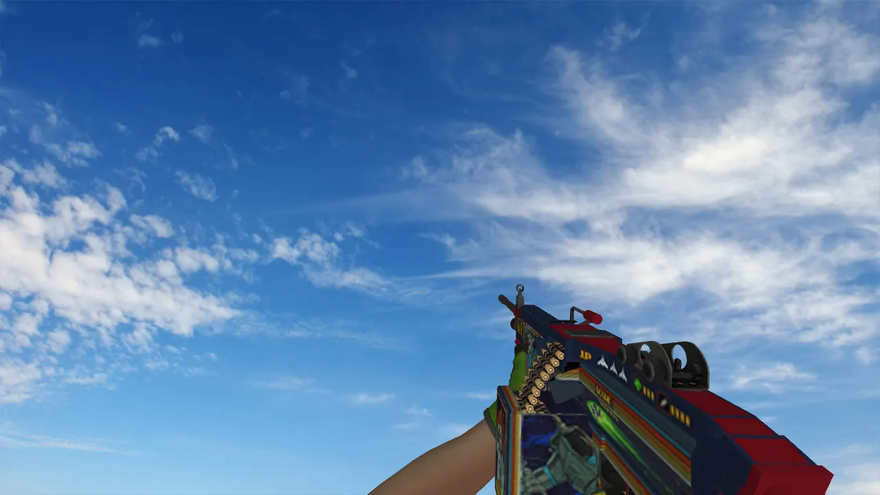 Скриншот  Пак моделей Specialist Gloves Emerald Web Pack для CS 1.6: v_/p_/w_ модели, звуки, анимация осмотра и качество текстур