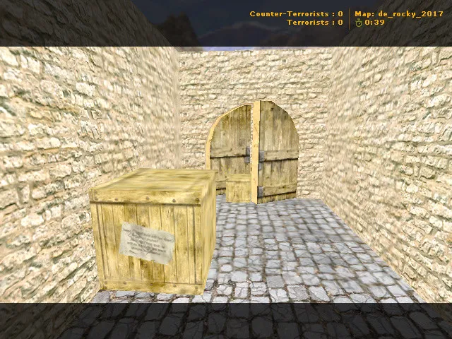 Скриншот  Карта de_rocky_2017 для CS 1.6: Тактические особенности и оптимизация