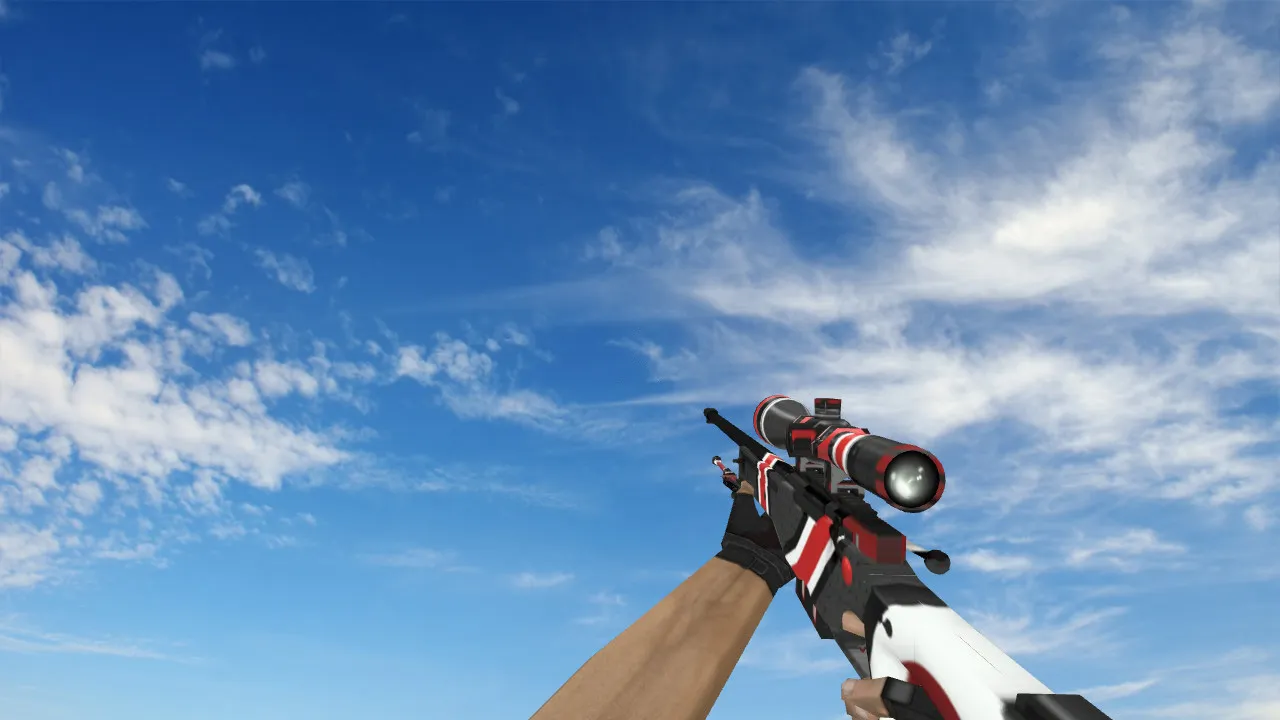 Скриншот Модель «AWP Millenium» для CS 1.6 - Качественные текстуры и анимация