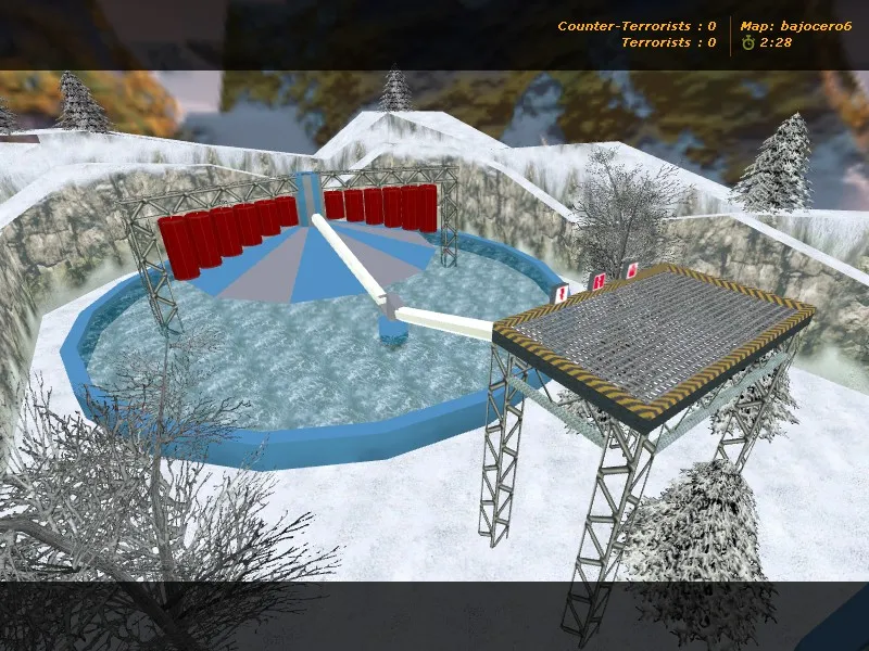 Скриншот Карта «deathrun_bajocero» для CS 1.6