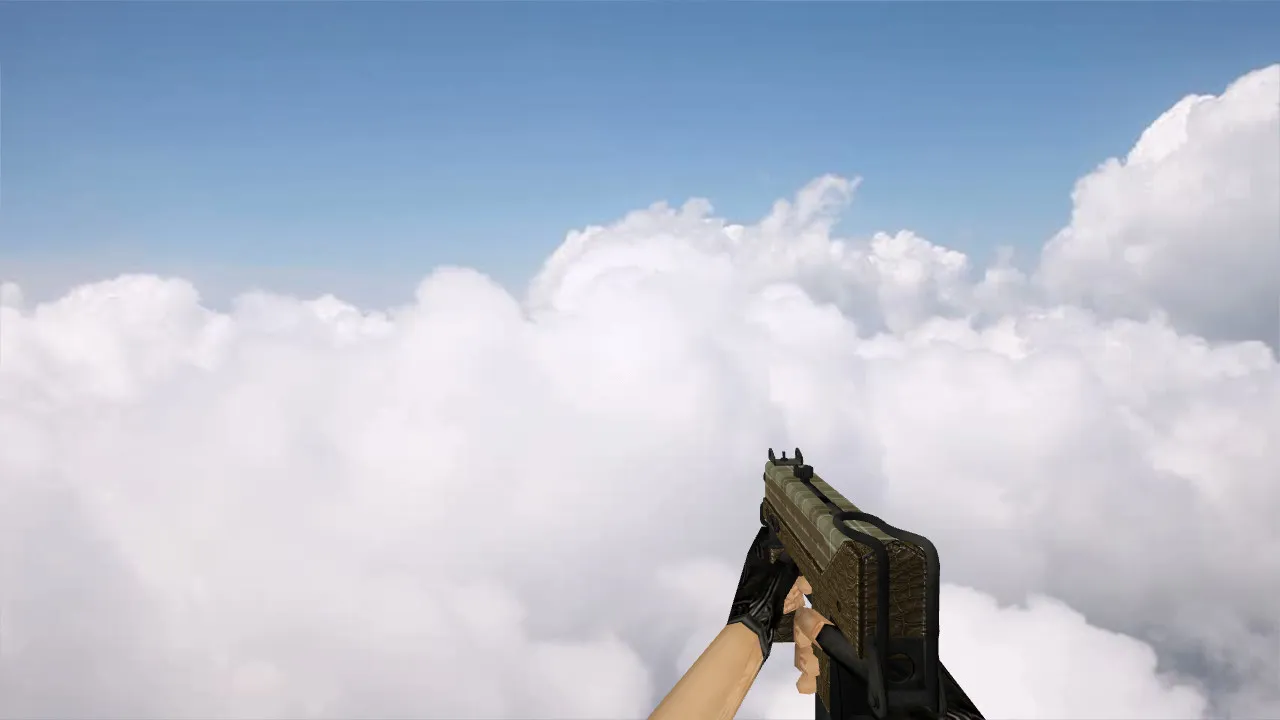 Скриншот Модель MAC-10 «Пассажир» для CS 1.6 - Уникальный скин