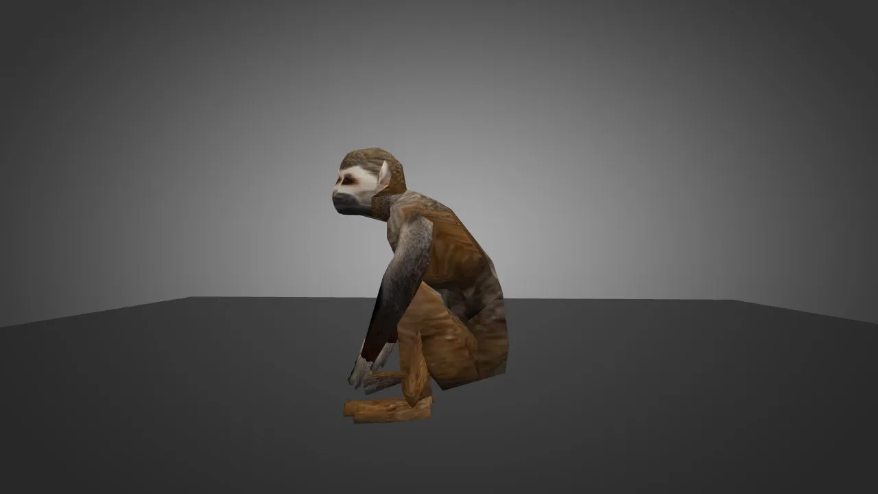 Скриншот Модель «Monkey» для CS 1.6 - Уникальный скин для игроков