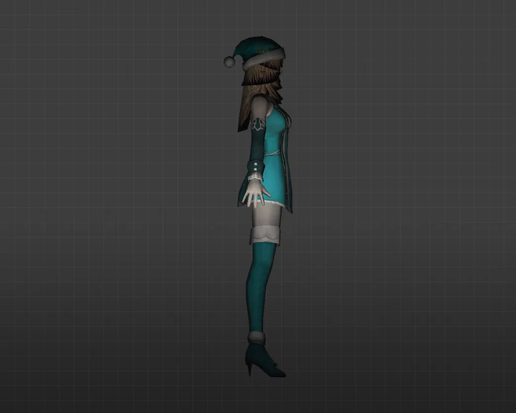 Скриншот Модель «Снегурочка» для CS 1.6 - Уникальный скин в штатском