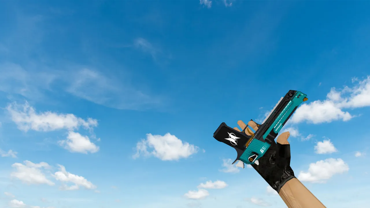 Скриншот Модель «Deagle Trigger Happy» для CS 1.6 — Загрузите уникальный скин