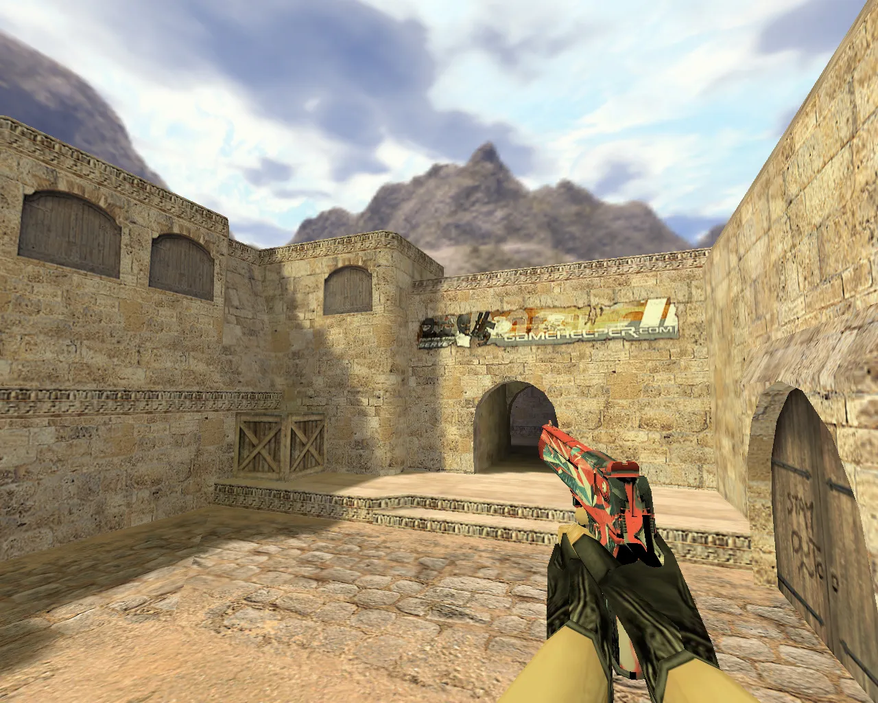 Скриншот Модель «Deagle Буйство красок» для CS 1.6 - Оружие с уникальным дизайном