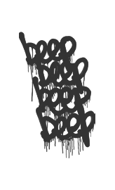 Скриншот Граффити «БИП» для CS 1.6 - Уникальный стиль из CS:GO