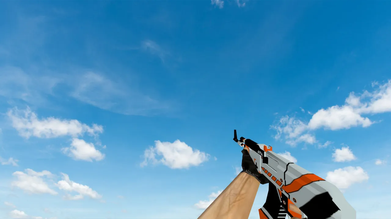 Скриншот Пак моделей оружия «Пак Азимов» для CS 1.6: v_, p_, w_ модели, звуки, анимация осмотра, качество текстур