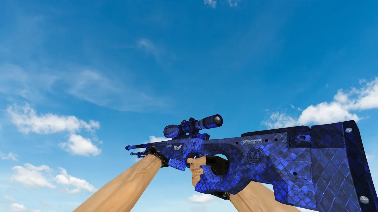 Скриншот Blue The Prophet Pack: пак моделей оружия для CS 1.6 v_/p_/w_ с анимацией осмотра и звуками