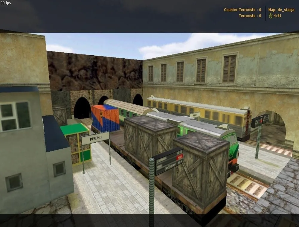 Скриншот  Карта de_stacja для CS 1.6: Полный обзор и тактики