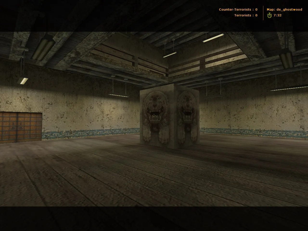 Скриншот  de_ghostwood для CS 1.6: обзор DE-карты, точки, маршруты и настройки ботов