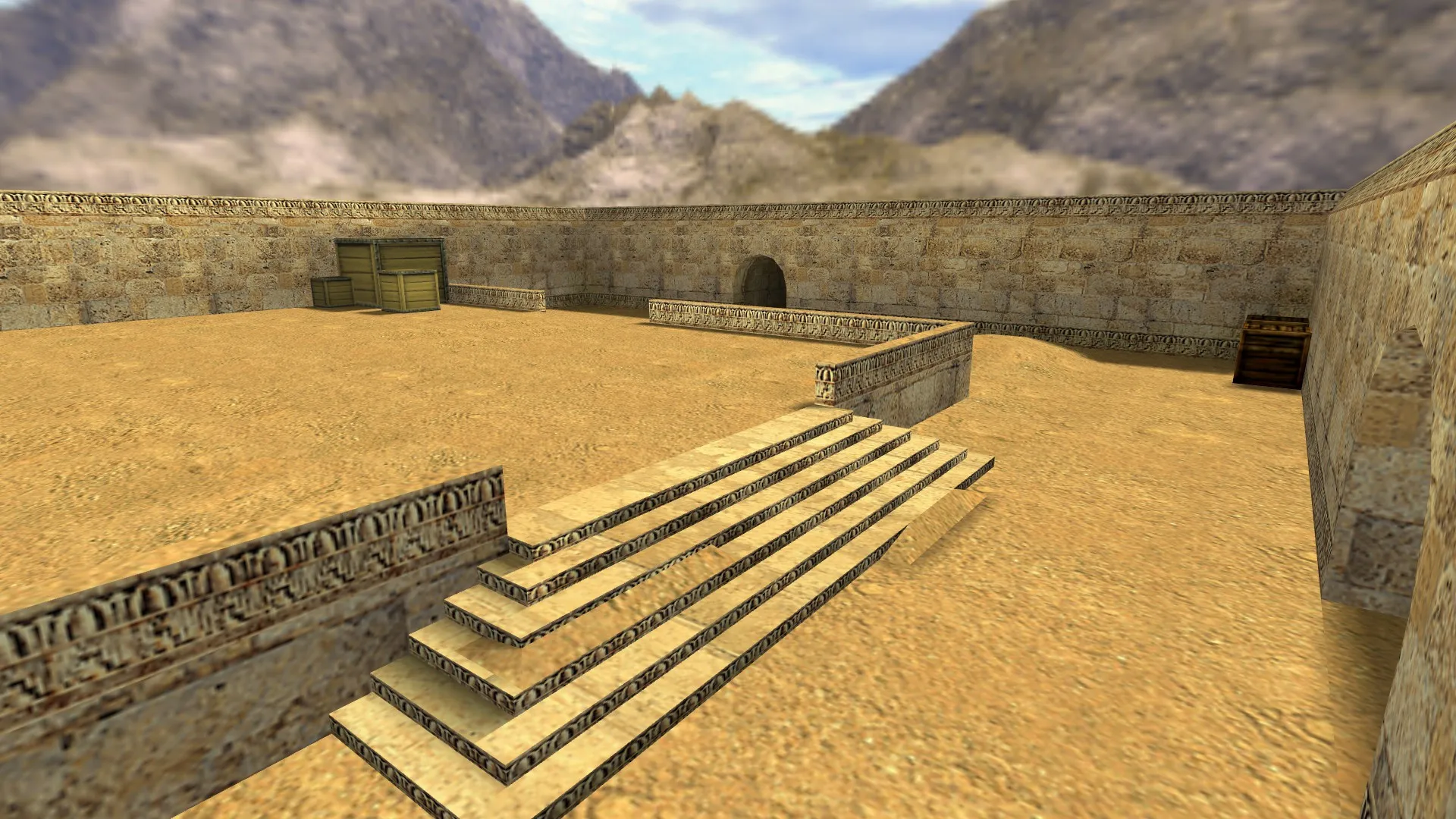 Скриншот  de_2storydust для CS 1.6: обзор карты, тактика сторон, оптимизация и .nav для ботов