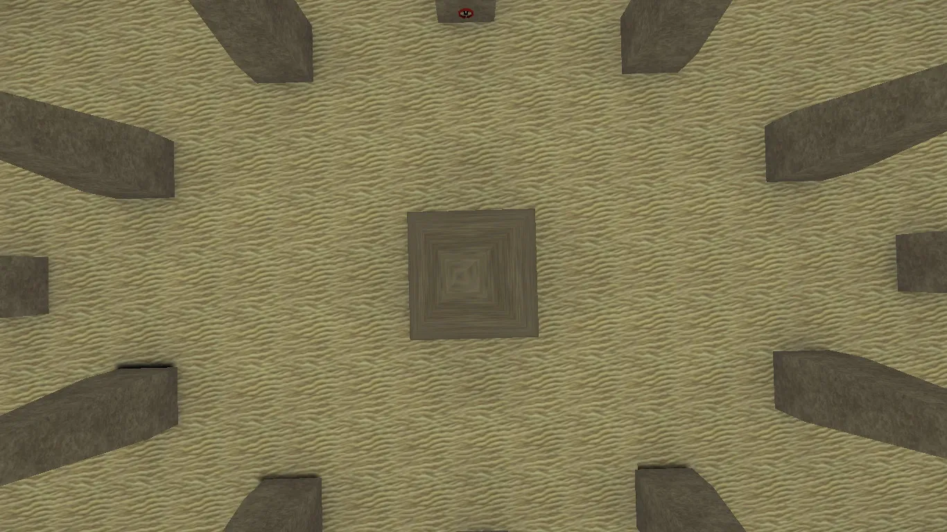 Скриншот  de_arena для CS 1.6: карта, точки, .nav для ботов, оптимизация wpoly/epoly и баланс сторон