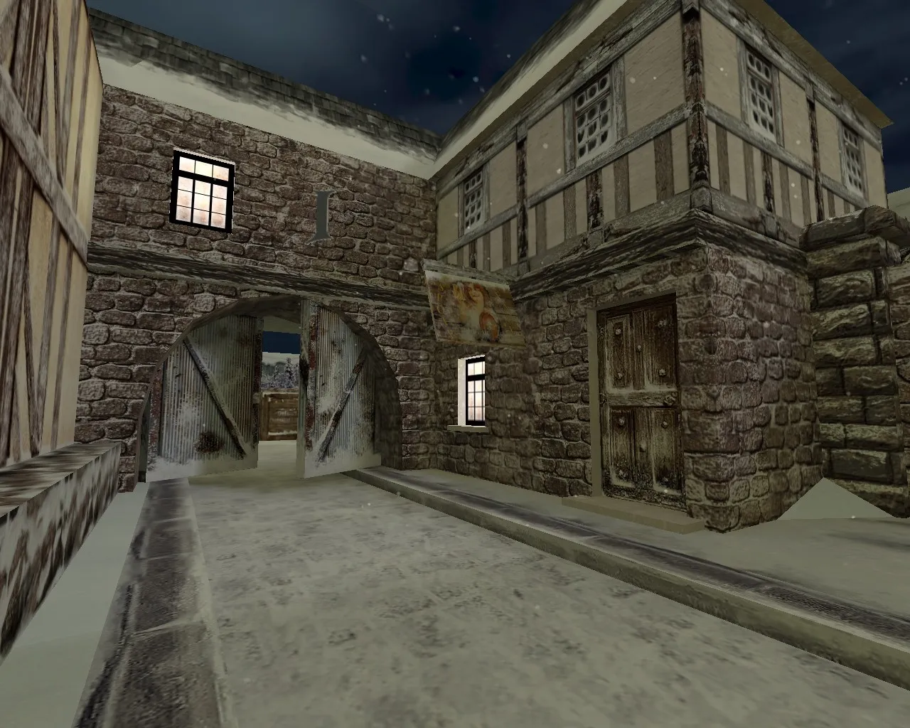 Скриншот  Карта de_johanesburg для CS 1.6 — тактический геймплей и баланс сторон