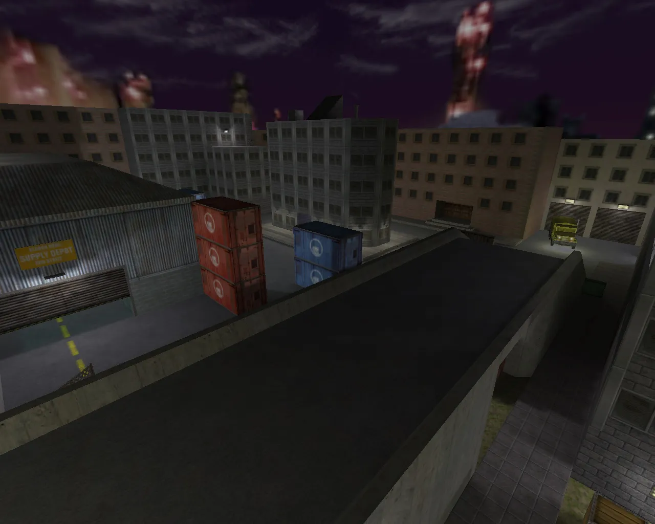 Скриншот  cs_assault_shadow — карта для CS 1.6: баланс сторон, точки, .nav и оптимизация wpoly/epoly