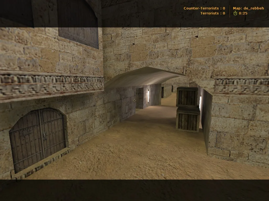 Скриншот  Карта de_rebbeh для CS 1.6: Обзор и тактика