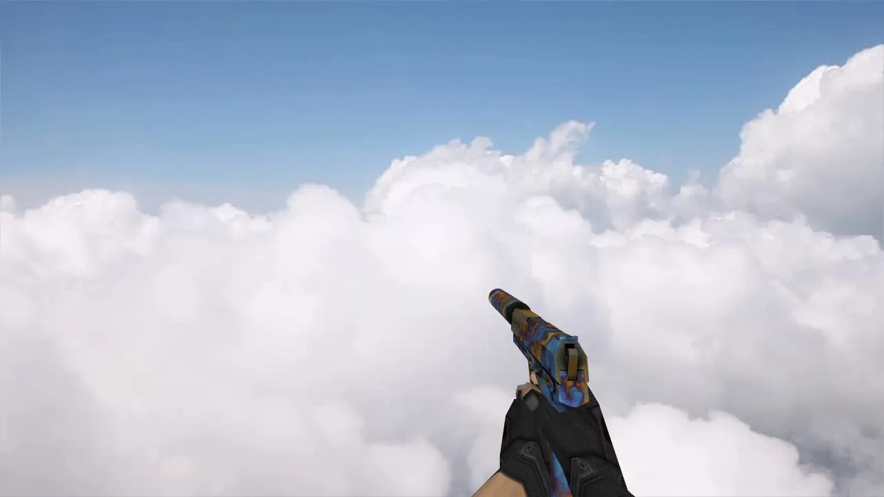 Скриншот Модель «USP «Поверхностная закалка»» для CS 1.6 - Скачай сейчас