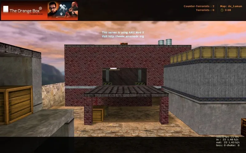 Скриншот  Карта de_kaman для CS 1.6 - Тактические возможности и баланс сторон