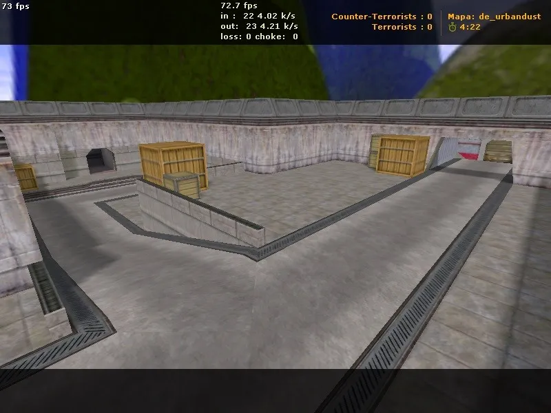 Скриншот  Карта de_urbandust для CS 1.6: Тактические возможности и особенности