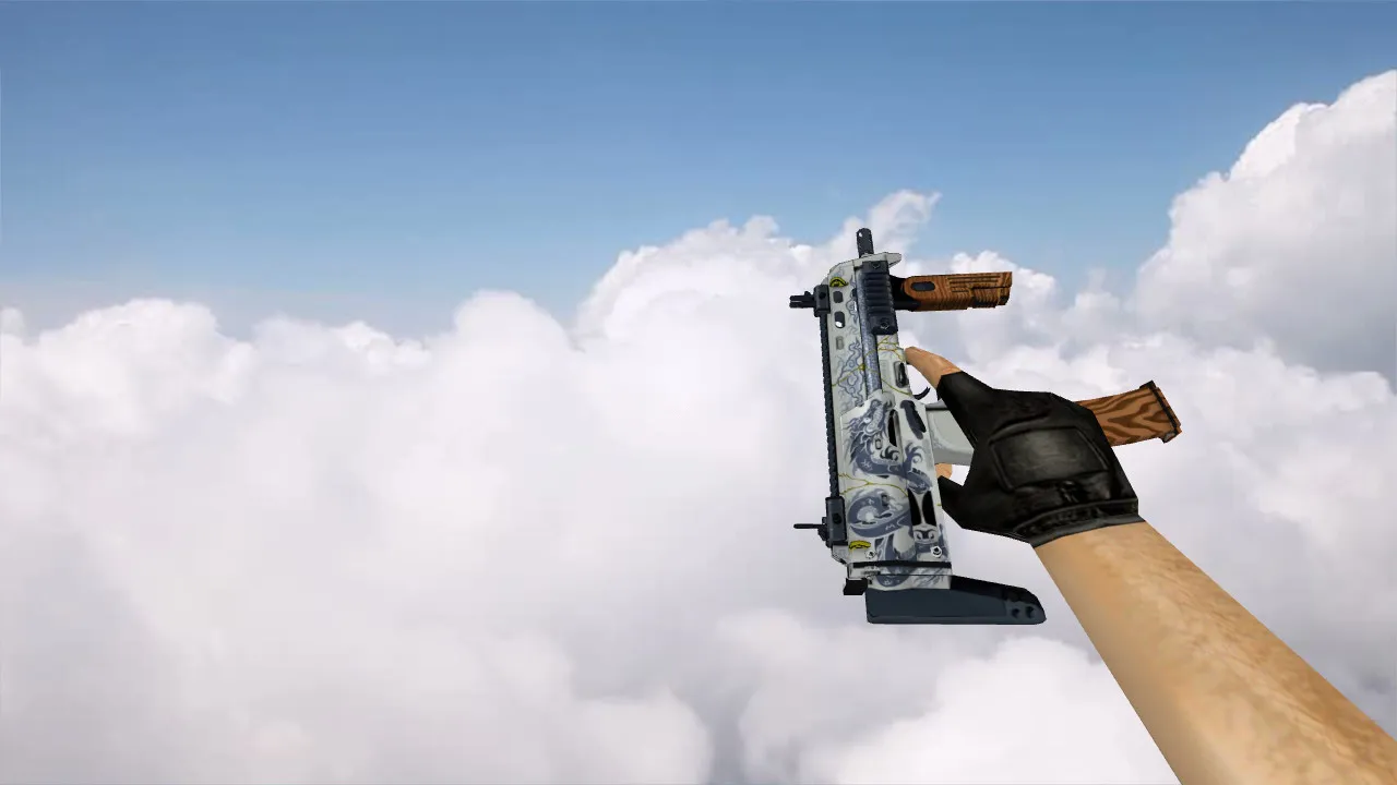 Скриншот Модель MP7 Kintsugi для CS 1.6 - качественная замена MP5