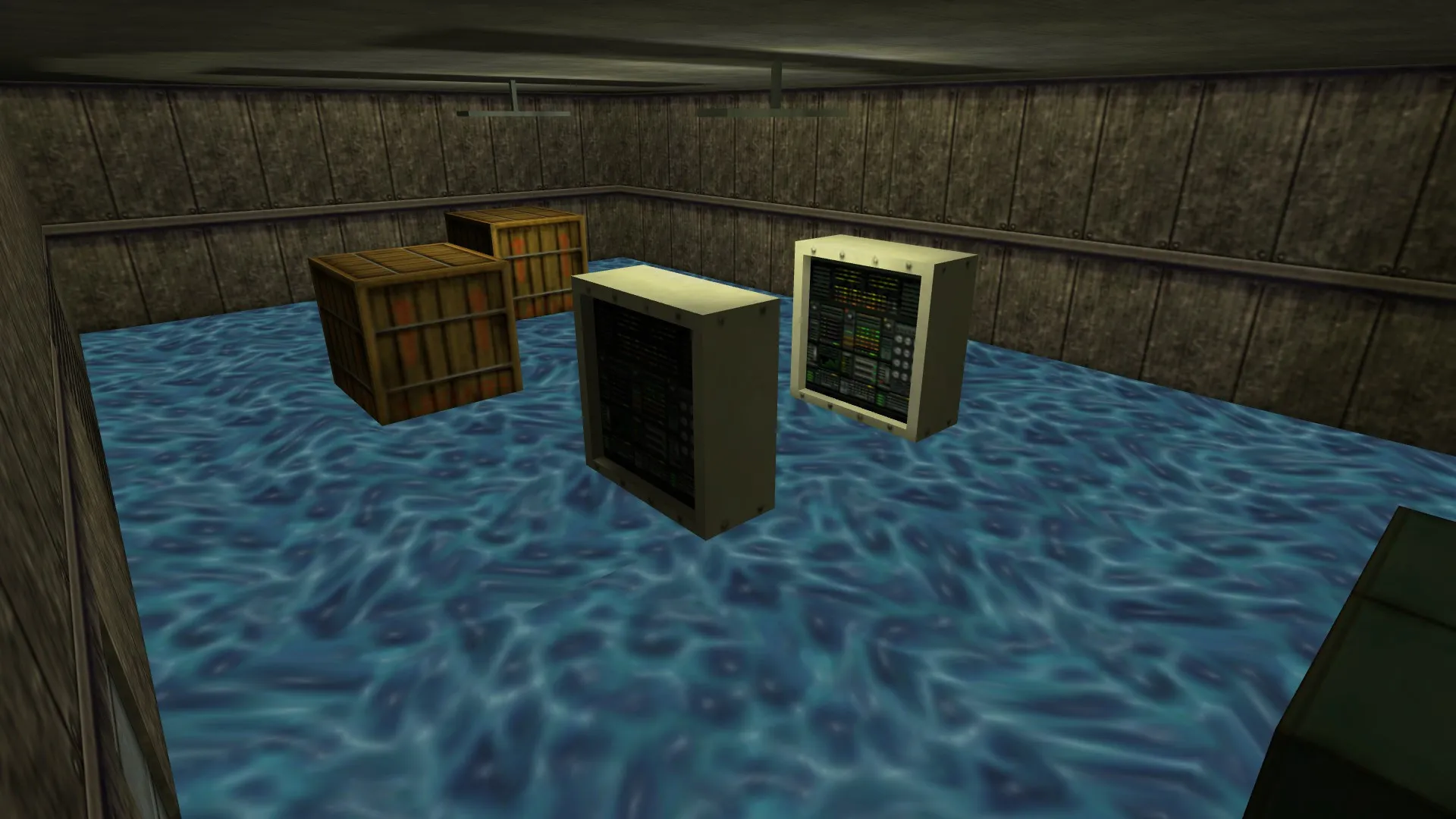 Скриншот  Карта flooded_de для CS 1.6: Тактика и особенности