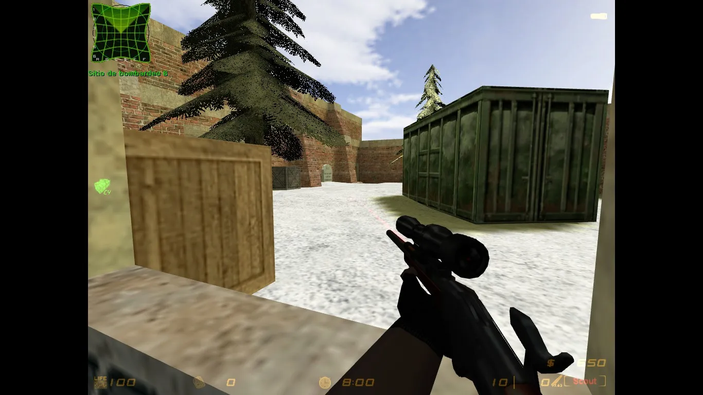 Скриншот  de_gamebanana карта для CS 1.6: баланс сторон, точки, .nav и оптимизация wpoly/epoly