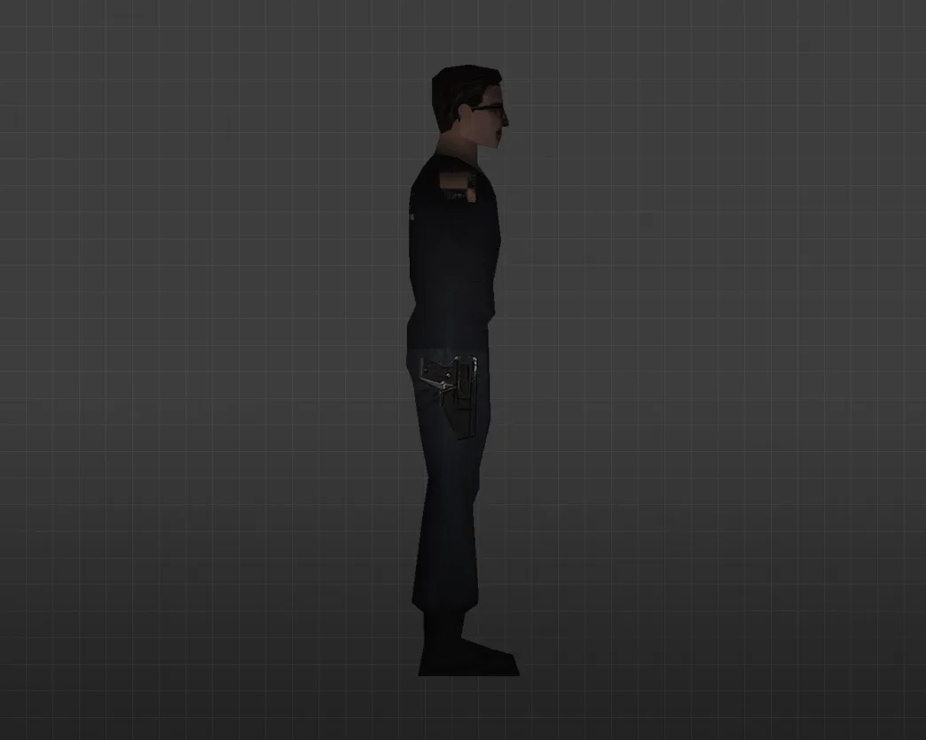 Скриншот Модель «Джим Гордон» для CS 1.6 - Уникальный скин для игры