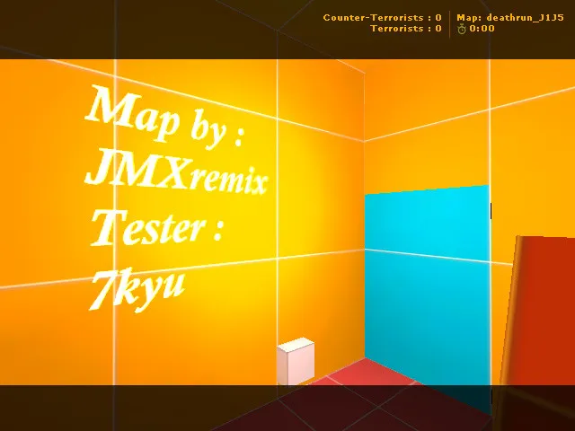 Скриншот  deathrun_j1j5 для CS 1.6: карта для др с ловушками, раундами и бот-путями