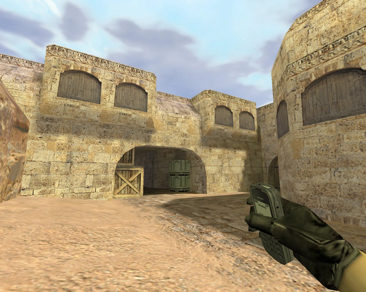 Скриншот Модель «Граната Старая Нокия» v_ и p_ для CS 1.6: звуки, анимация осмотра, текстуры и настройка