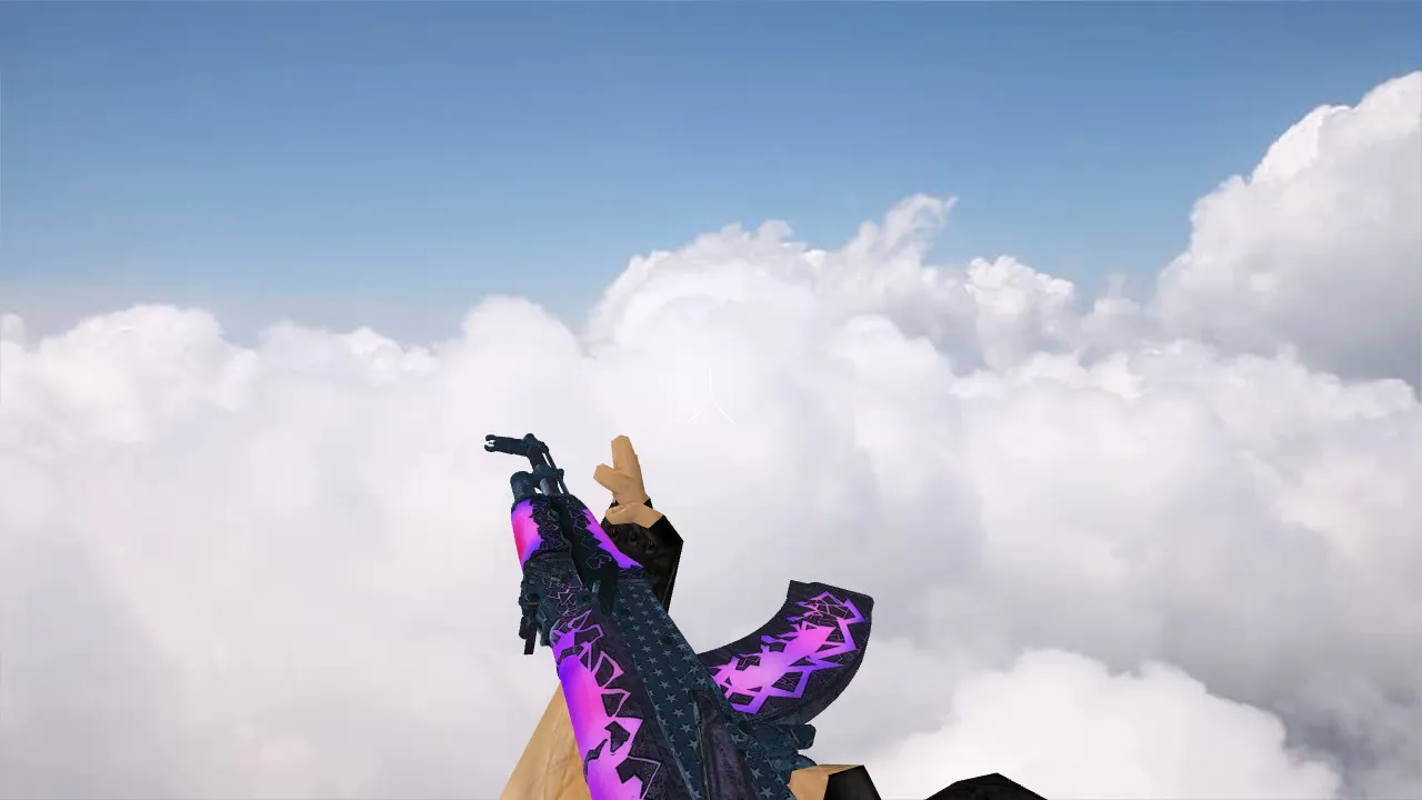 Скриншот Модель v_ak47 Tale для CS 1.6: p_ак47 и w_ak47, звуки, анимация осмотра, качество текстур