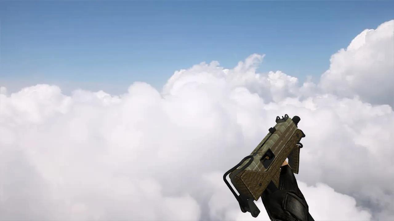 Скриншот Модель MAC-10 «Пассажир» для CS 1.6 - Уникальный скин