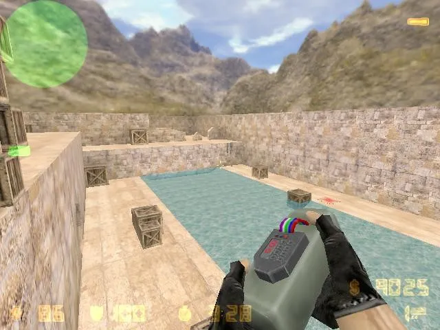 Скриншот  Карта de_mafiavirtual для CS 1.6 — тактические возможности и оптимизация