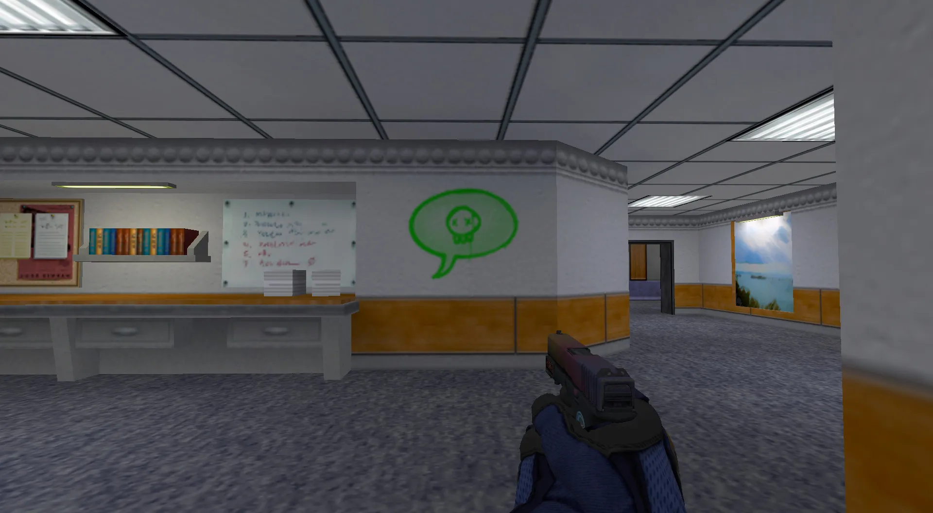 Скриншот Граффити «Предсмертное послание» для CS 1.6 - Уникальное оформление