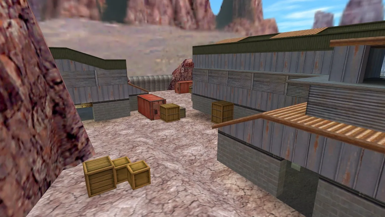 Скриншот  Карта de_nuke2x2 для CS 1.6 - Тактика и оптимизация