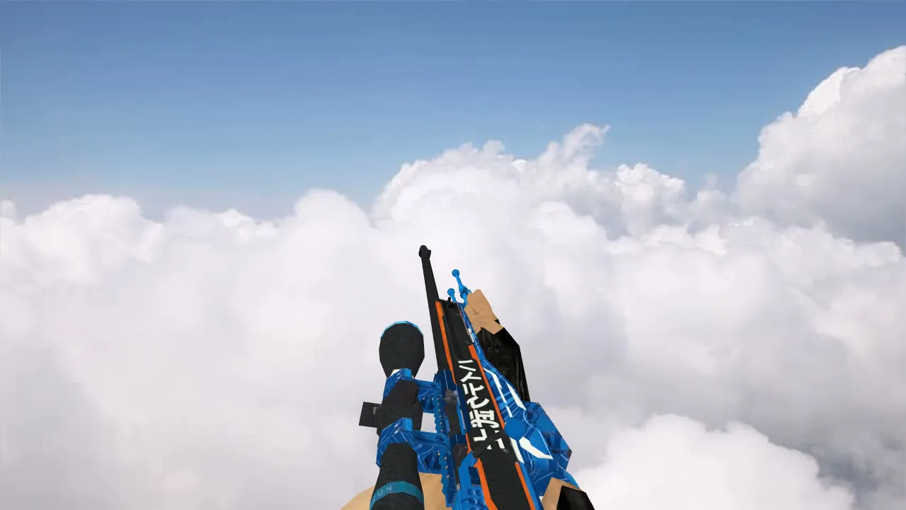 Скриншот Модель AWP Ronin Evolved для CS 1.6 - Оружие с уникальным дизайном