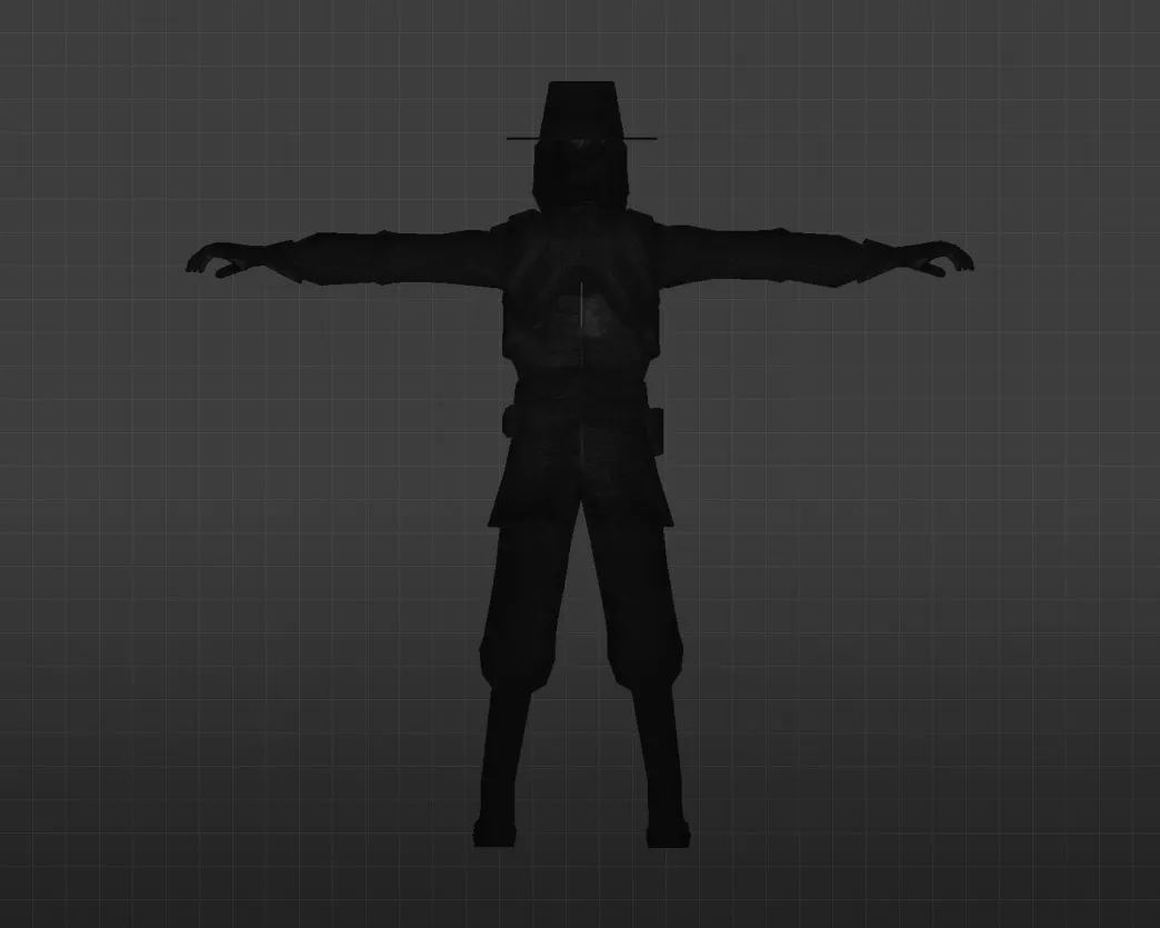 Скриншот Модель «V значит Вендетта» для CS 1.6 - Уникальный скин для вашего персонажа