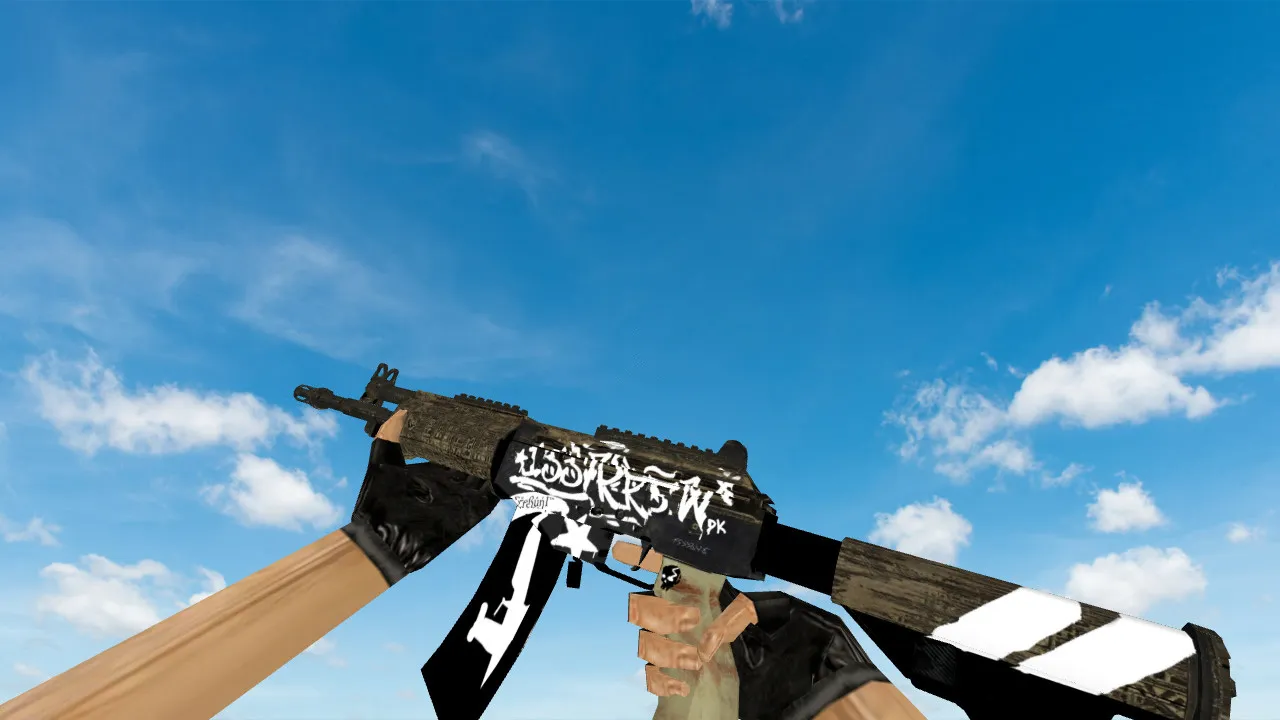 Скриншот Модель «Galil «Пустынный повстанец»» для CS 1.6: Скачай сейчас