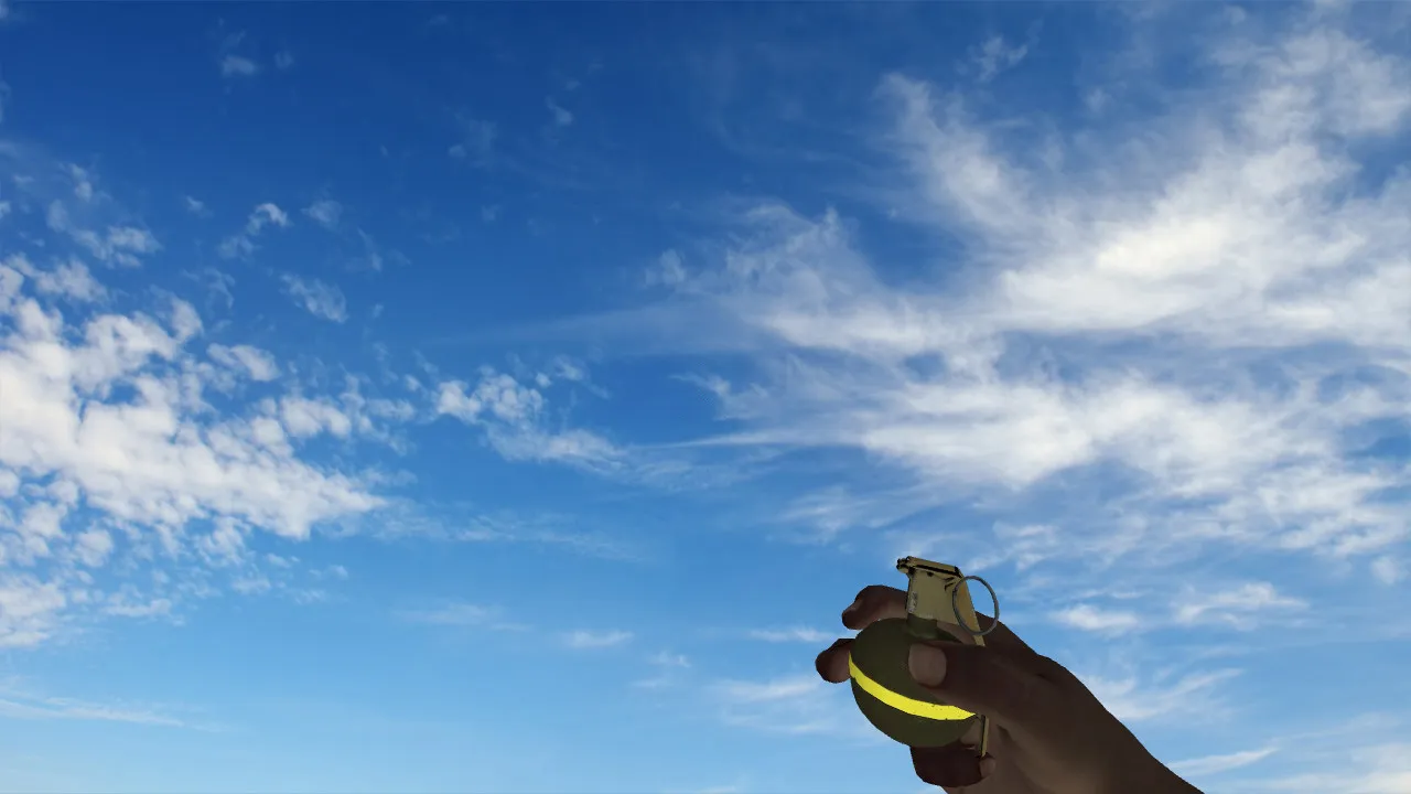 Скриншот  Пак моделей оружия «Пиратские руки» для CS 1.6: v_, p_, w_ модели, звуки, анимация осмотра, текстуры и настройка