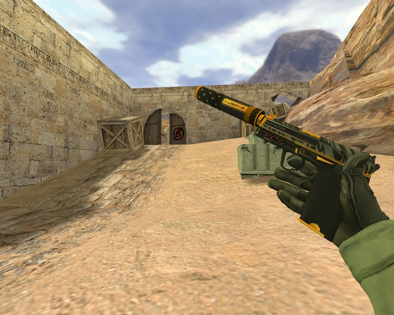 Скриншот Модель «USP Орион» для CS 1.6: Оружие для точной стрельбы