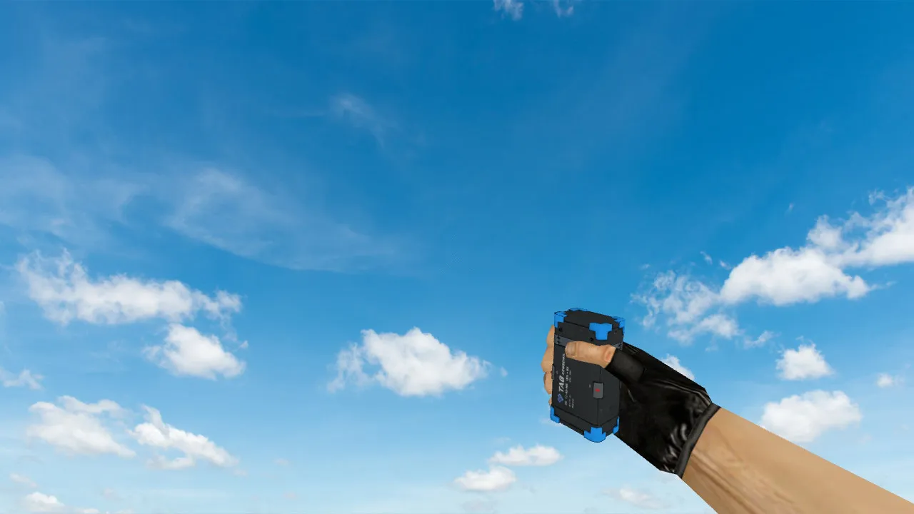 Скриншот  Модель «Sonar Grenade» (v_ / p_ / w_) для CS 1.6: звуки, анимация осмотра, качество текстур