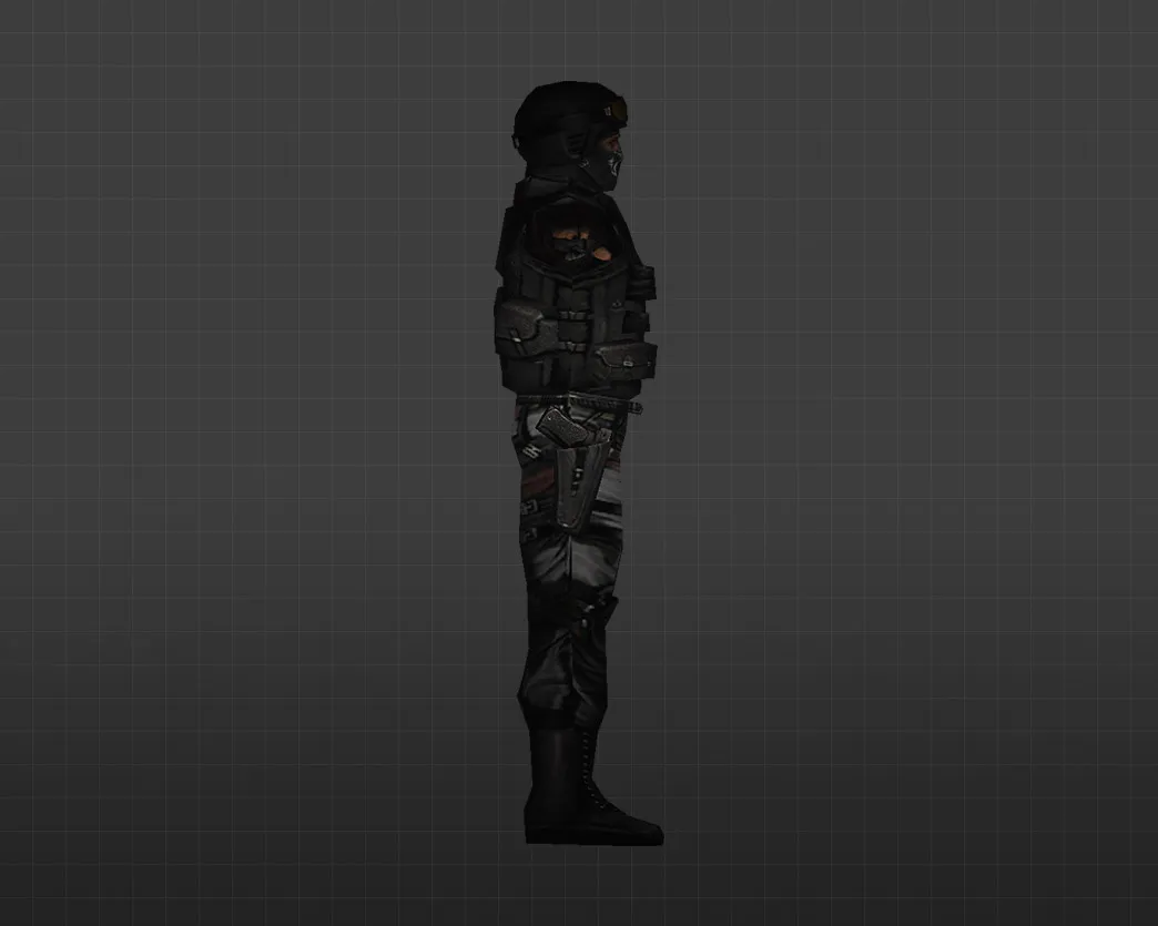 Скриншот Модель «Красный камуфляж» для CS 1.6 — уникальный стиль солдата