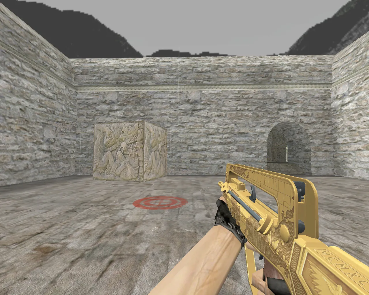 Скриншот FAMAS «Дань уважения» для CS 1.6 – Скин из CS20